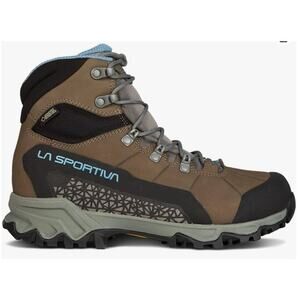 La Sportiva Womens Nucleo High II GTX Waterproof Hiking Boot, Aloe/Velvet, 7.5